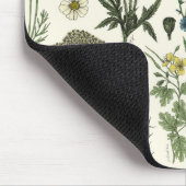 Tapis De Souris Collage de fleurs sauvages (Coin)