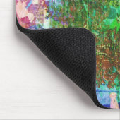 Tapis De Souris Collage de média mixte du Dragonfly (Coin)