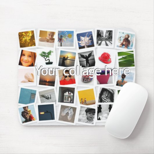Tapis De Souris Collage de Mousepad (Avec souris)
