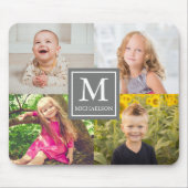 Tapis De Souris Collage de photos de famille (Devant)