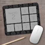 Tapis De Souris Collage de photos Instagram avec 9 photos<br><div class="desc">Utilisez jusqu'à neuf photos de téléphone carré ou selfie pour créer un cadeau unique et personnel. Ou vous pouvez garder le chiot hipster et faire un gardien branché. Si vous avez besoin d'ajuster les images,  cliquez sur l'outil personnaliser pour apporter des modifications.</div>