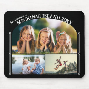 Tapis De Souris Collage de photos   Vacances en famille / Reunion 