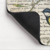 Tapis De Souris collage d'oiseaux chiches (Coin)