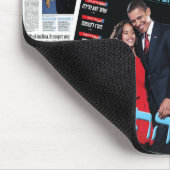 Tapis De Souris Collage international de titre de victoire d'Obama (Coin)