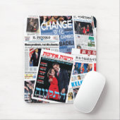 Tapis De Souris Collage international de titre de victoire d'Obama (Avec souris)