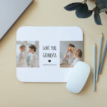 Tapis De Souris Collage moderne Photo Love You Grand-père Meilleur<br><div class="desc">Collage moderne Photo Love You Grand-père Meilleur Cadeau</div>
