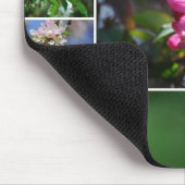 Tapis De Souris Collage Mousepad de fleurs d'Apple (Coin)