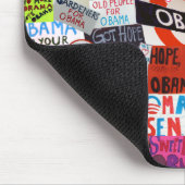 Tapis De Souris Collage Mousepad de signe d'Obama (Coin)