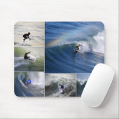 Tapis De Souris Collage Mousepad de surfers (Avec souris)