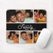 Tapis De Souris Collage photo de famille moderne (Avec souris)