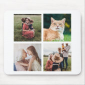 Tapis De Souris Collage photo moderne (Devant)
