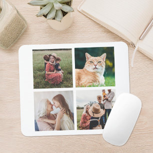 Tapis De Souris Collage photo moderne