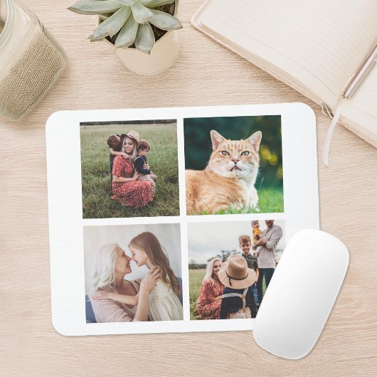 Tapis De Souris Collage photo moderne