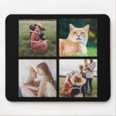 Tapis De Souris Collage photo moderne (Devant)