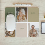 Tapis De Souris Collage photo moderne Meilleur papa Jamais Cadeau<br><div class="desc">Un Collage Photo Modern Best Dad Ever Gift est une façon parfaite de montrer votre appréciation pour votre père. Ce cadeau consiste en un collage photo de style moderne, qui comprend plusieurs photos de vous et de votre père, mettant en évidence les moments et les souvenirs spéciaux que vous avez...</div>
