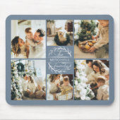 Tapis De Souris Collage photo numérique moderne Monogramme personn (Devant)