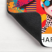 Tapis De Souris Collage photo Pop Art (Coin)