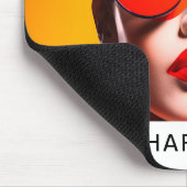 Tapis De Souris Collage photo Pop Art (Coin)