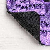 Tapis De Souris Collage pourpre celtique de crâne (Coin)