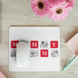 Tapis De Souris Collage tendance Photo & Red Best Mommy Cadeau<br><div class="desc">Ce "Collage Photo & Red Best Mommy Gift" unique et élégant est le moyen parfait de montrer votre amour et votre appréciation pour la maman spéciale dans votre vie. Le design photo de collage comprend plusieurs photos disposées dans un design branché et attrayant, ce qui en fait un cadeau vraiment...</div>
