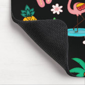 Tapis De Souris Collage tropical (Coin)