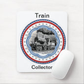 Tapis De Souris Collecteur Mousepad de train (Avec souris)