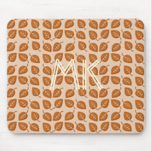 Tapis De Souris Collection Automne Bright Orange Leaf Mousepad