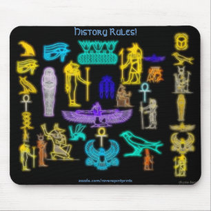 Tapis De Souris Collection d'anciens égyptiens