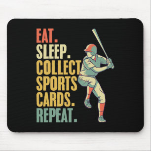 Tapis De Souris Collection de cartes de sport Basketball Carte de