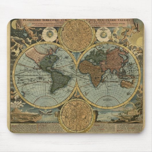 Tapis De Souris Collection de cartes du monde antique (Devant)