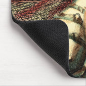 Tapis De Souris Collection de coquillages turquoise et de coraux r (Coin)