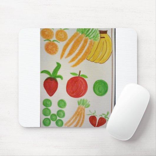 Tapis De Souris collection de fruits de Miracles (Avec souris)