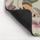 Tapis De Souris Collection de la papillon Moth Nature Dessin (Coin)