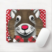 Tapis De Souris Collection de marmottes (Avec souris)