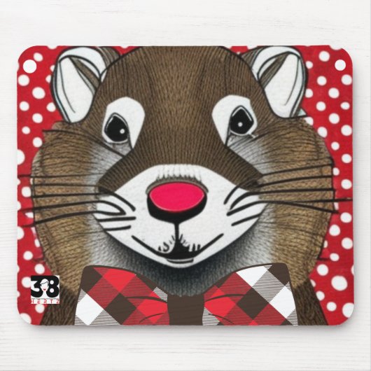Tapis De Souris Collection de marmottes (Devant)