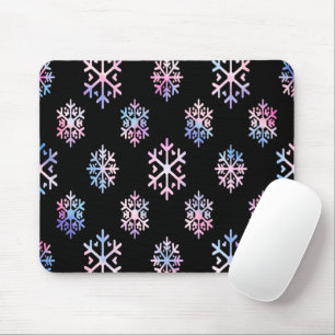Tapis De Souris Collection de Noël en flocon de neige holographiqu