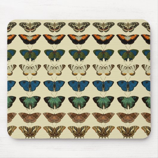 Tapis De Souris Collection de papillon (Devant)