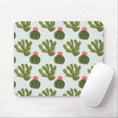 Tapis De Souris Collection Llamarama | Motif Cactus mignon (Avec souris)