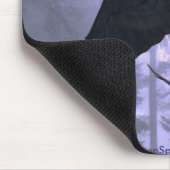 Tapis De Souris Collection NOIR RAVEN (Coin)