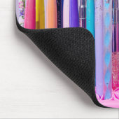 Tapis De Souris Collection Pinceau d'art à ongles (Coin)