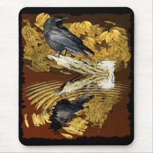 Tapis De Souris Collection RAVENS & AUTOMNE POND