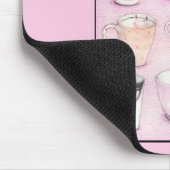 Tapis De Souris Collection rose Mousepad (Coin)