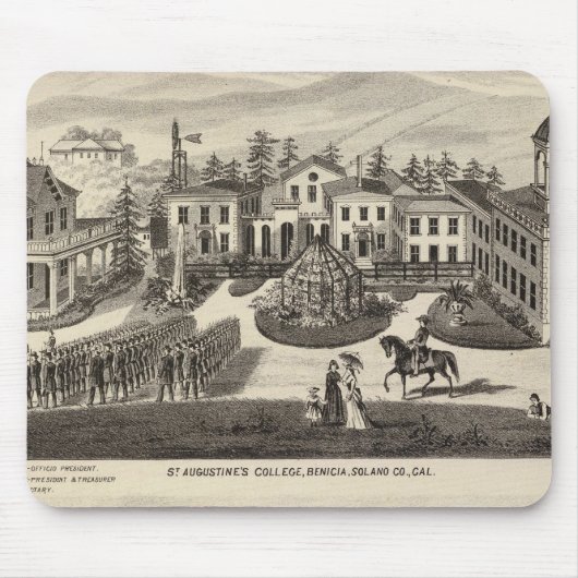Tapis De Souris Collège, école, Benicia (Devant)