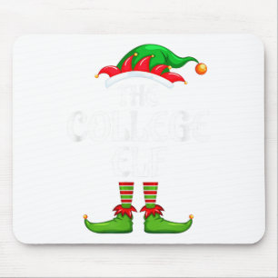 Tapis De Souris College Elf Matching Famille Groupe Noël