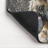 Tapis De Souris Collie Lourd Dans L'Eau (Coin)