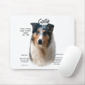 Tapis De Souris Collie (merle lisse) (Avec souris)