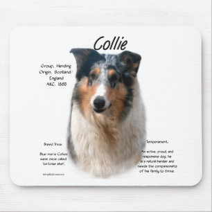 Tapis De Souris Collie (merle lisse)