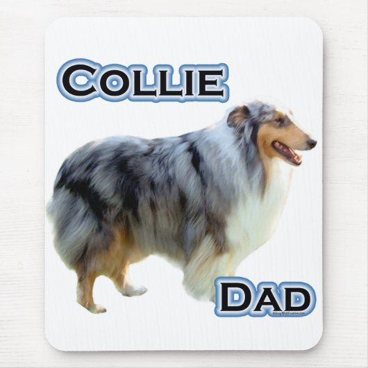 Tapis De Souris Collie Papa 4 (Devant)