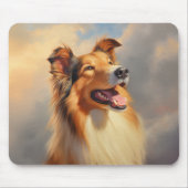 Tapis De Souris Collie rugueuse / Collie écossais (Devant)