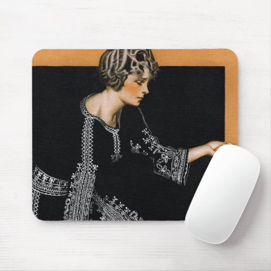 Tapis De Souris Collier cassé de perle (Avec souris)